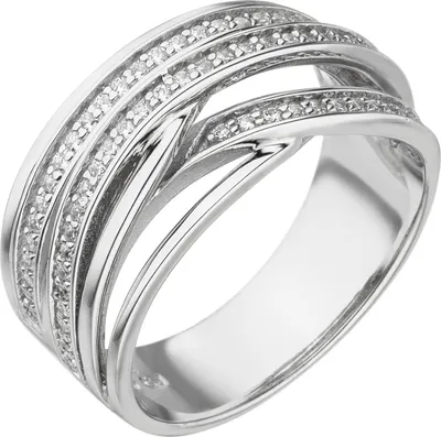 Produktbild von Gr. 60 Damen Ring 925 Sterling Silber 73 Zirkonia Silberring