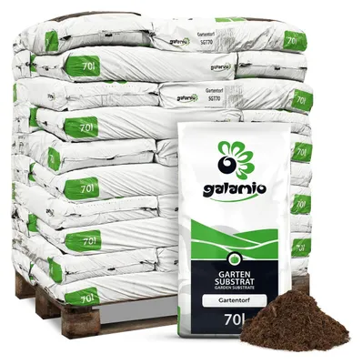 Produktbild von Galamio Gartentorf 70l x 30 Sack 2100l Palette