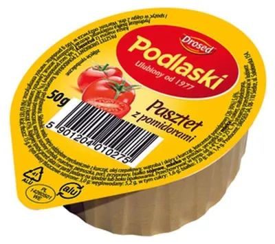 Zdjęcie produktu dla Pasztet Podlaski z pomidorami 50g