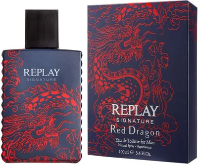 Zdjęcie produktu dla Replay Signature Red Dragon Man woda toaletowa 30ml