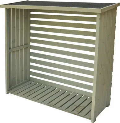 Produktbild von Kaminholzregal 120 x 120 x 45 cm