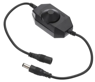 Productafbeelding van LED-strip-dimmer schakelaar, DC 9-24V PWM helderheidsregelaar voor LED-strips