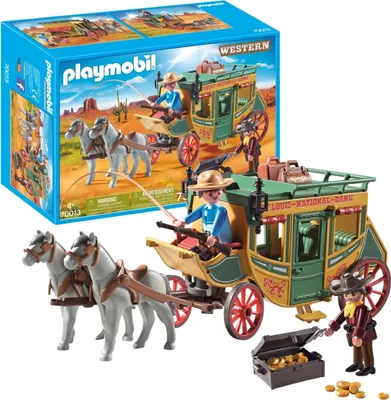 Produktbild von PLAYMOBIL Westernkutsche, 70013