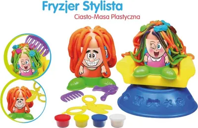 Produktbild von Modelliermasse Friseur Stylist Set