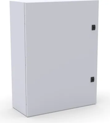 Produktbild von Verteilerkasten SiBox 8.6.2,6 Sicherungskasten aus Metall IP65 Schaltschrank Doktorvolt Unterputz und Aufputzmontage 1857