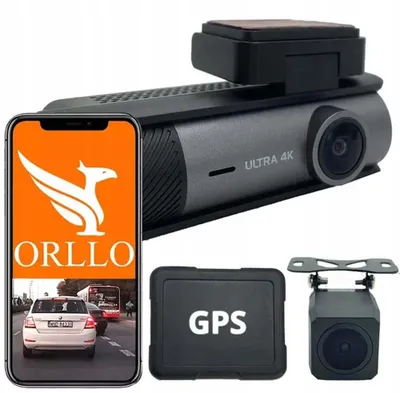Zdjęcie produktu dla Kamera samochodowa ORLLO RX700PRO - przód 4K + Tył Full HD | GPS | WIFI