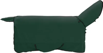Produktbild von vidaXL Pferdedecke Dunkelgrün 165 cm Polyester