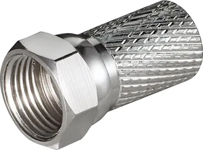 Immagine prodotto di goobay spina F a rotazione 7,0 mm zinco (sfuso)