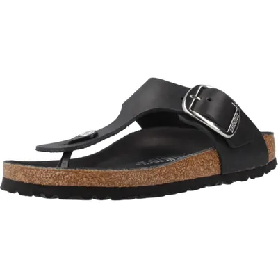 Produktbild von BIRKENSTOCK GIZEH BIG BUCKLE OILED LE Schwarz