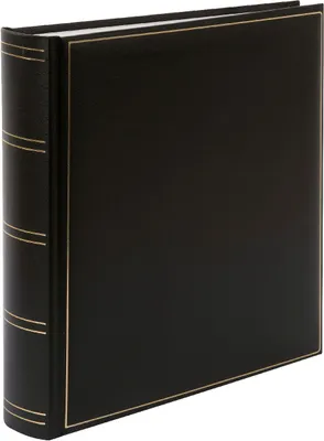 Produktbild von Goldbuch Jumbo Fotoalbum Classic schwarz 30x31 cm 100 weiße Seiten