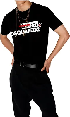 Produktbild von Dsquared2 Caten Bros T-Shirt Herren Schwarz