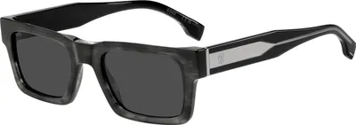 Image de Boss BOSS 1855/S GREY HORN/DARK GREY 52/21/145 Lunettes de soleil pour hommes