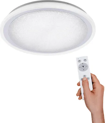 Productafbeelding van Paul Neuhaus LED Deckenleuchte Medina Sternenhimmel Chrom Ø60cm 40W 3800lm CCT Fernbedienung