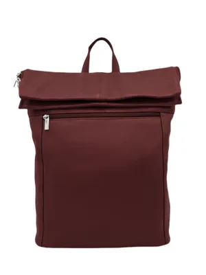 Produktbild von 6073 Cinino Lederrucksack Kurierrucksack Bordeaux