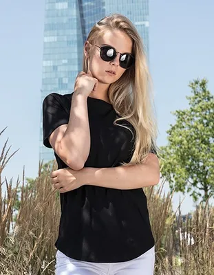 Obrázok produktu pre Build Your Brand BY057 | Dámske tričko - farba: Olive - veľkosť: XL