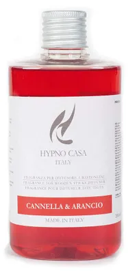 Nachfüllpackung für Duftstäbchen-Diffuser, 200 ml, Zimt und Orange
