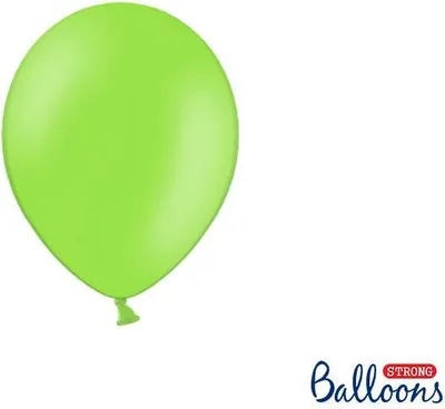 Immagine prodotto di Palloncini forti Palloncini in lattice, verde pastello brillante, verde pastello brillante, 12 cm, 100 pz.