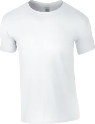 Image de Gildan - T-shirt "Softstyle" pour homme/femme unie PC7199 (XL) (Blanc)