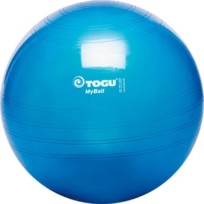 Produktbild von TOGU® My Ball - Gymnastikball | 55 cm | BLAU-TRANSPARENT