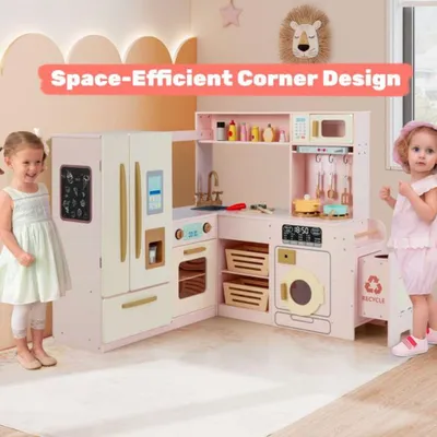 Produktbild von Eckspielküchenset mit Licht, Sound, 22-teilig