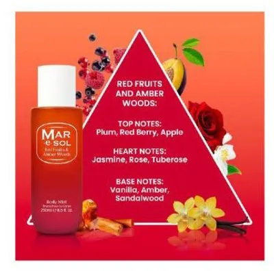 Image de Mar E Sol - Mar E Sol - Brume parfumée, notes de fruits rouges et de bois d'ambre