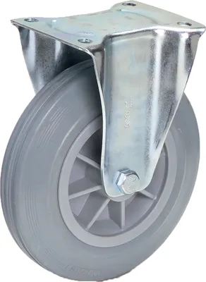 Immagine prodotto di Ruota fissa in gomma piena Fetra, dimensioni ruota 200x50 mm