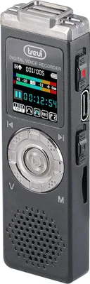 Image de Trevi MP3 Player DR 437 SA2 8 GB Grey Rechargeable - Appareil audio portable