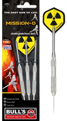 Produktbild von BULL'S Mission-D Steel Dart - 22g -- 1 Satz
