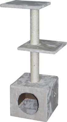 Obrázek produktu pro Nobby Costa, Škrabadlo pro kočky (věž), Volně stojící, Bílá, Plyšový, Sisal, 7 cm