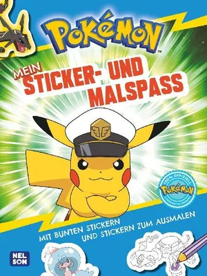 Produktbild von Pokémon Activity-Buch: Pokémon Mein Sticker- und Malspaß
