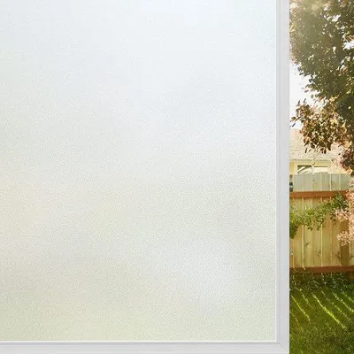 Produktbild von Famanu Fensterfolie Sichtschutz - Selbstklebend, 60 x 200 cm, Mattglasoptik