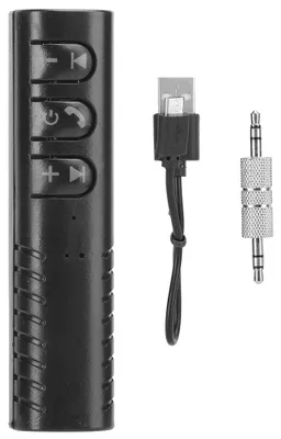 Immagine prodotto di Adattatore AUX da 3,5 mm Ricevitore Bluetooth V5.0 Musica audio wireless per altoparlanti Plug-and-Play