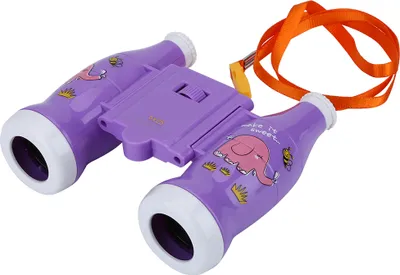Produktbild von 6 -mal Mini Leichtes Fernglas mit Riemen Kinder Bildungsspielzeug (lila)