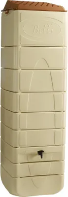Image de Récupérateur d'eau de pluie "Pateya" - 650 litres - Beige