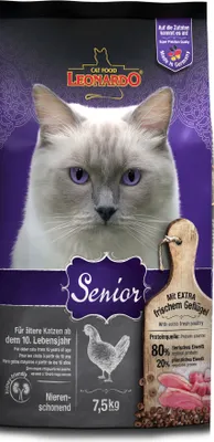 Produktbild von Leonardo Cat Food 758925, Adult, Geflügel, 7,5 kg