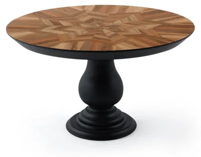 Produktbild von Esstisch Rundtisch Holztisch Familientisch Speisetisch Designertisch Runder