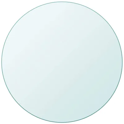 Obrázek produktu pro Kulatá skleněná deska, průměr 40 cm, transparentní