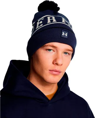 Produktbild von Under Armour Herren M Halftime Pom Beanie 1386634-410__OSFM