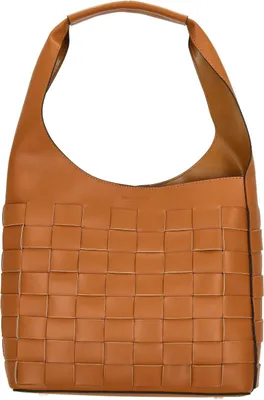 Produktbild von Seidenfelt SFM204 - Schultertasche 30 cm (caramel/gold)