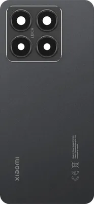 Immagine prodotto di Clappio, coperchio batteria di ricambio Xiaomi 14T con adesivo preinstallato, nero