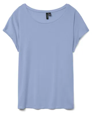 Immagine prodotto di VERO MODA, maglietta a tinta unita Vmava, modello Ss, collezione JRS Noos