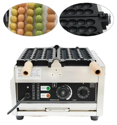 Produktbild von Waffeleisen, 1500 Watt, Edelstahl, Antihaftbeschichtung, einstellbarer Timer, Temperaturbereich 50-300 °C