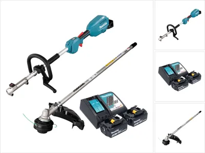 Produktbild von Makita DUX 18 RM2X1 Akku Multifunktionsantrieb 18 V Brushless + 2x Akku 4,0 Ah + Ladegerät