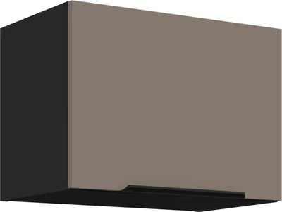 Produktbild von LUNARA Dunstabzugshaubenschrank – Breite 50 cm, Dunkelbeige/Schwarz
