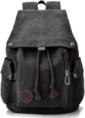 Obrázok produktu pre Plátený batoh, vintage outdoorová taška, do školy