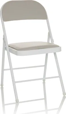 Obrázek produktu pro hjh OFFICE skládací židle TUDELA W Imitace kůže boční židle židle pro hosty židle skládací až do nosnosti 130 kg