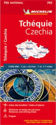Produktbild von Czechia - Michelin National Map 755