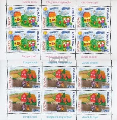 Produktbild von Briefmarken Rumänien 2006 Mi 6065-6066 2 Kleinbögen (kompl.Ausg.) postfrisch Europa - Integration