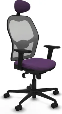 Produktbild von Bürostuhl mit Kopfstütze Piqueras y Crespo 2D036N1 Lila