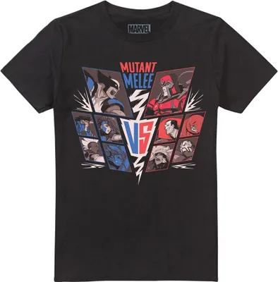 Immagine prodotto di X-Men - Maglietta "Mutant Melee" da uomo TV14975 (3XL) (Nero)